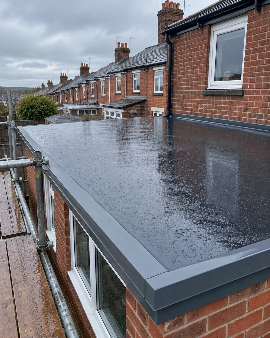 EPDM rubber roofing in Callington