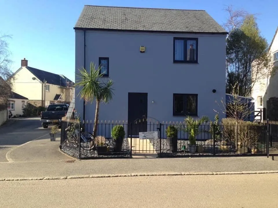 Finished exterior painting and roofline work in Callington